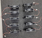 Lot of 10 NMB-MAT 3106KL-04W-B59 Brushless 12VDC Fan 0.30A w/grate, Working Pull