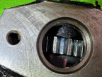 Hydro Leduc MA32 Bent Axis Hydraulic Motor SAE C 14T Splined J498b Rear Ports C
