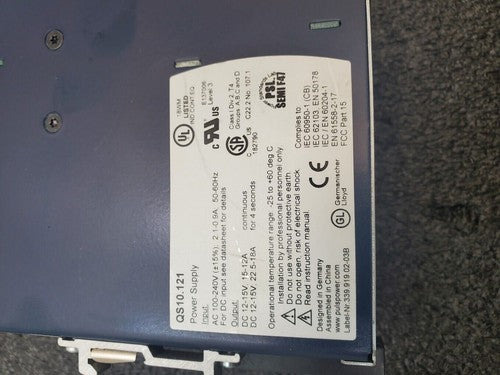 PULS Dimension QS10-121 QS10 12VDC 15A 180W DIN Rail Mount Working Pull