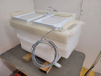 PTFE High Purity Liquid Bath Acid Rinse Tank 30x16x21 w/ Pneumatic Lid, Sensor
