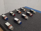 Allen Bradley 800MR-Q24S Series D Pilot Light Indicator Lamp Lot Mixed Colors