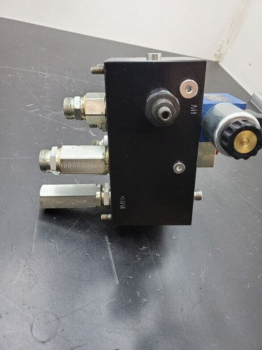 Rexroth Hydraulic 4WE6HA62/EG24N9K4/62 SO43A-1755 24VDC HD Coil Valve Manifold