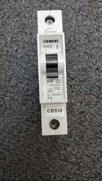 SIEMENS 5SX2 CIRCUIT BREAKER 5SX21 D16 1-Pole  ~230/400V 277 VAC