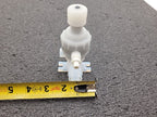 SMC LVQ40-Z13N-6 High Purity Pneumatic Diaphragm Valve 80PSI 1/2" Flare PFA