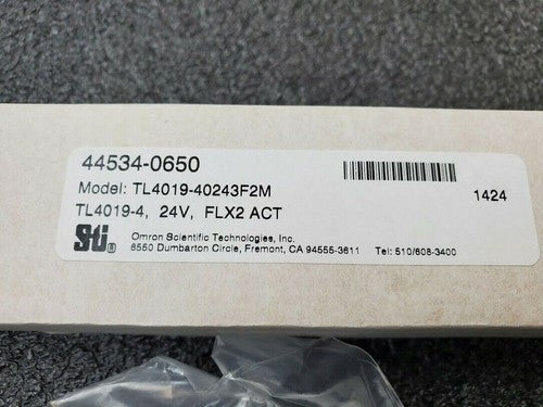 OMRON STI TL4019-40243F2M TL4019-4 24V FLX2 ACT 44534-0650 NEW Safety Interlock