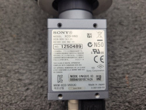 SONY XCD-V60 Industrial Black and White Camera 300k pixels Tamron 1:2.8 50mm