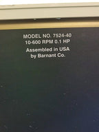 Cole-Parmer Masterflex 7524-40 L/S Digital Economy Drive Pump Head easy-LOAD II