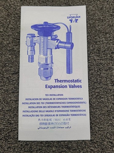 Sporlan EBSVE-11-CP100 TXV Expansion Valve 5/8 x 7/8 ODF R22 R407C Balance Port
