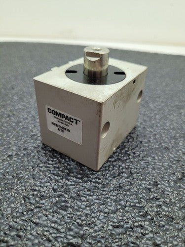 Compact Dual Acting 10mm Stroke 16mm Piston 40mm Bore Pneumatic Cylinder