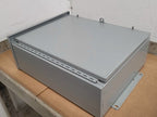 Hubbell Wiegmann RHC201606WW NEMA 1, 3R Enclosure Box 20x16x6 Carbon Steel Grey