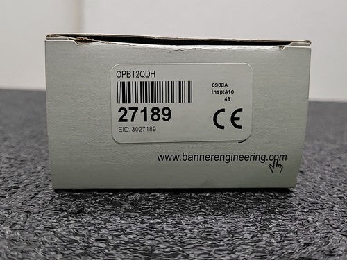 Banner OPBT2QDH 27189 Photoelectric Sensor Omni-Beam Power Block