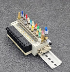 SMC (x9) VQ1270-5MOB-M5 Solenoid Valve Assembly Manifold