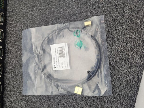 StarTech ICUSB23216F 16-Port FTDI USB B RS232 Serial Mux COM Adaper, Ears, Power