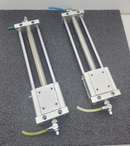 Lot of 2  Bimba Ultran Rodless Linear Guide Slide Cylinder UGS-0049 100psi