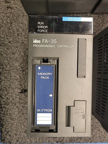 LOT IDEC FA-3S Programmable Controller PLC Lot CPU PSA1 AD122 CP11 R16I Modules
