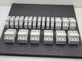 Lot of 20  ETI Fuse Holder EFD 10 1p 10 x 38 002540001 DIN Rail 3, 2 and 1 Unit