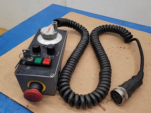 Mazak CNC MPG Handwheel Pendant Pulse Generator Control E-Stop Multi Pin