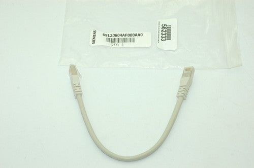 Siemens 6SL30604AF000AA0 DRIVE-CLIQ CABLE IP20/IP20 LENGTH: 0.21 M - Lot of 10