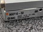 SMC MXF16-50 Low Profile Precision Pneumatic Slide Table Cross Roller Bearings