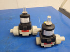 Lot of 7x Gemu Typ 610 Pneumatic Diaphragm Valve DN 15 4-7bar EPDM FPM