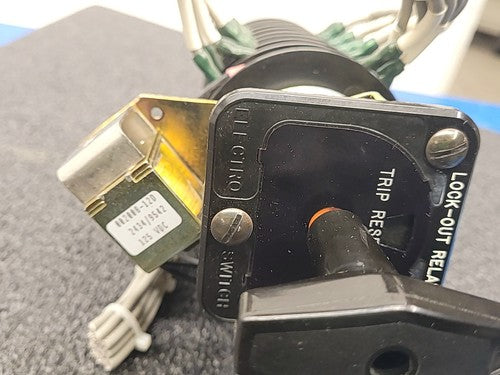 Electroswitch Lock Out Relay 9 Stack 125VDC Rotary Switch 7808D Series 24 LOR