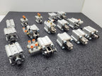 Lot of 15 SMC CQ2D20-15DM-W / CQ2D2015DMW Push Pull Pnuematic Compact Cylinder