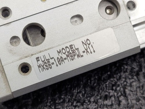 SMC MXS6-10 Pneumatic Dual Rod Cylinder Slide D-F9PW Sensors MXS6-10A-M9PWL-X11
