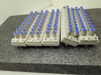 Lot of 5x SMC Multiconnector 20 Port In / Out, Mostly 4mm
