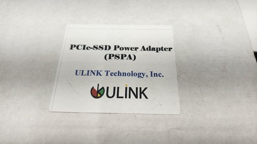 Ulink Tech PCIe-SSD Power Adapter PCI Card PW-PSPA-D1 PCI Power Cycling Tool