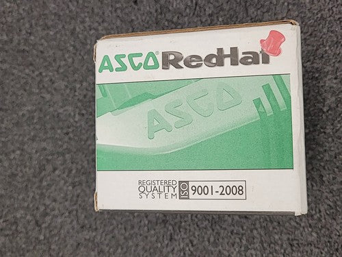 ASCO Red Hat Solenoid Valve Brass NC Air Inert Gas 8262H208 6WTT9