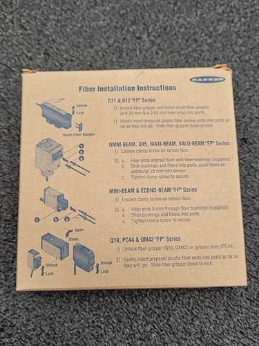 Banner Engineering PIT46U Plastic Fiber Optic Cable Cutter Tool Kit 26034