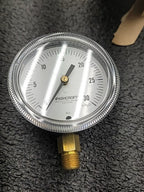 Ashcroft 25 1490A Low Pressure Gauge 30 in H2O Beryllium Copper Diaphragm