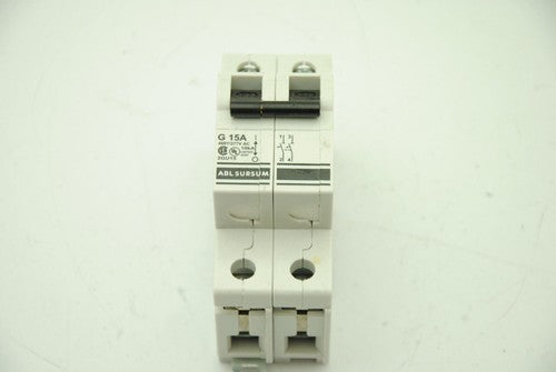ABL Sursum 2GU15, 2-Pole Circuit Breaker, 15A 480Y/277V AC