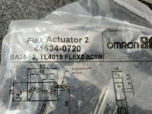 OMRON STI TL4019-40243F2M TL4019-4 24V FLX2 ACT 44534-0650 NEW Safety Interlock
