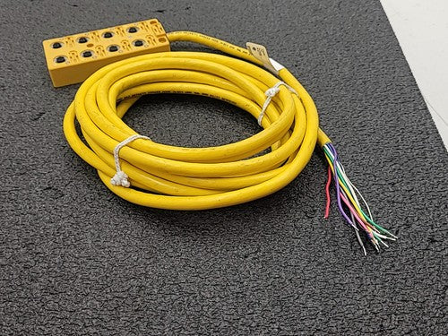 Turck VB 80-P7X9-5 M8 Sensor Distribution Junction Block Box Flying Lead Cable