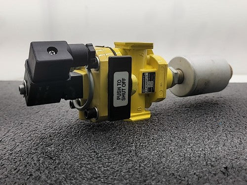 Norgren P74CNNDPLA Solenoid Valve 150 PSIG w/ I.S.I Fluid Power MF-38 Muffler