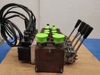 Danfoss Proportional Hydraulic Control 5 Valve Manifold Solenoid Manual Lever V2