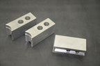 Serrated Soft Chuck Jaws, 4-3/16" x 1.5" x 2", Aluminum, Set of 3 (J07)