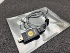 FUTEK SLLB250 Subminiature Load Button FSH01068 w/ FSH03221 USB210 A-to-D