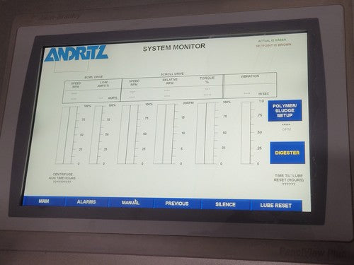 Allen Bradley PanelView Plus 7 Ser B Industrial HMI Touchscreen 2711P-T12W21D8S