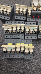 Schneider Electric DF101 DF103 DF143 Lot of 15 Fuse Holders w/ assorted fuses