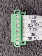 SMC MXP16-30 100PSI Linear Slide Guide Cylinder w/ D-M9N Sensors, Stops