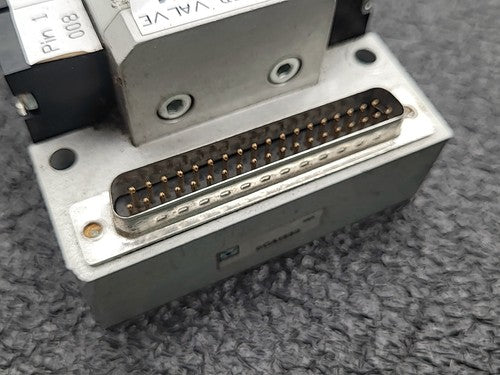 Pneumax 16x Solenoid Valve Manifold Breakout Board D-Sub Cable 24VDC Industrial