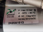 Pneumax Pneumatic Dual Cylinder Actuator w/ Adjustable stops 2420A1513