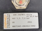 Lot of 4x Gemu Typ 710, 690 Diaphram, Butterfly Valve Air Open Spring Close
