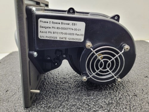 Lot of 4 Squirrel Cage Dual Sided Motor Cooling Fan Phase 2 Space Blower EB1