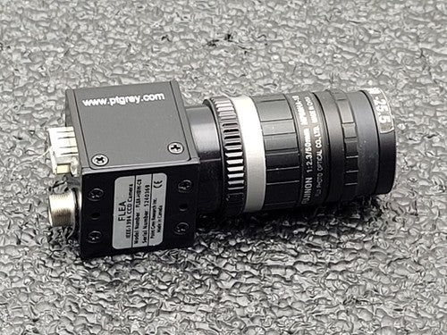 Point Grey CCD Camera FLEA-HIBW-CB IEEE-1394  w/Tamron 2.3-16mm LDR-208LA CCS