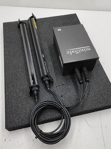 MiniSafe Safety Light Curtain System Control Box Sensor Bars Cables M84316 15"