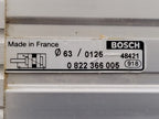 Lot of 2x BOSCH Pneumatic Air Cylinder 0 822 366 005 63D 0125 63/0125 63/0100