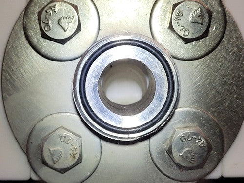 Almatec E25TTT-GS Air Powered High Purity Chemical Diaphragm AODD Pump PTFE